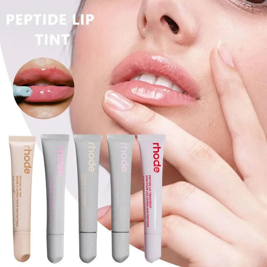 Tinted Lip Balm Lipstick Mirror Lasting Makeup Plump Moisturizing Lip Glaze Essence Gel Oil Cinnamon Roll Lip Gloss